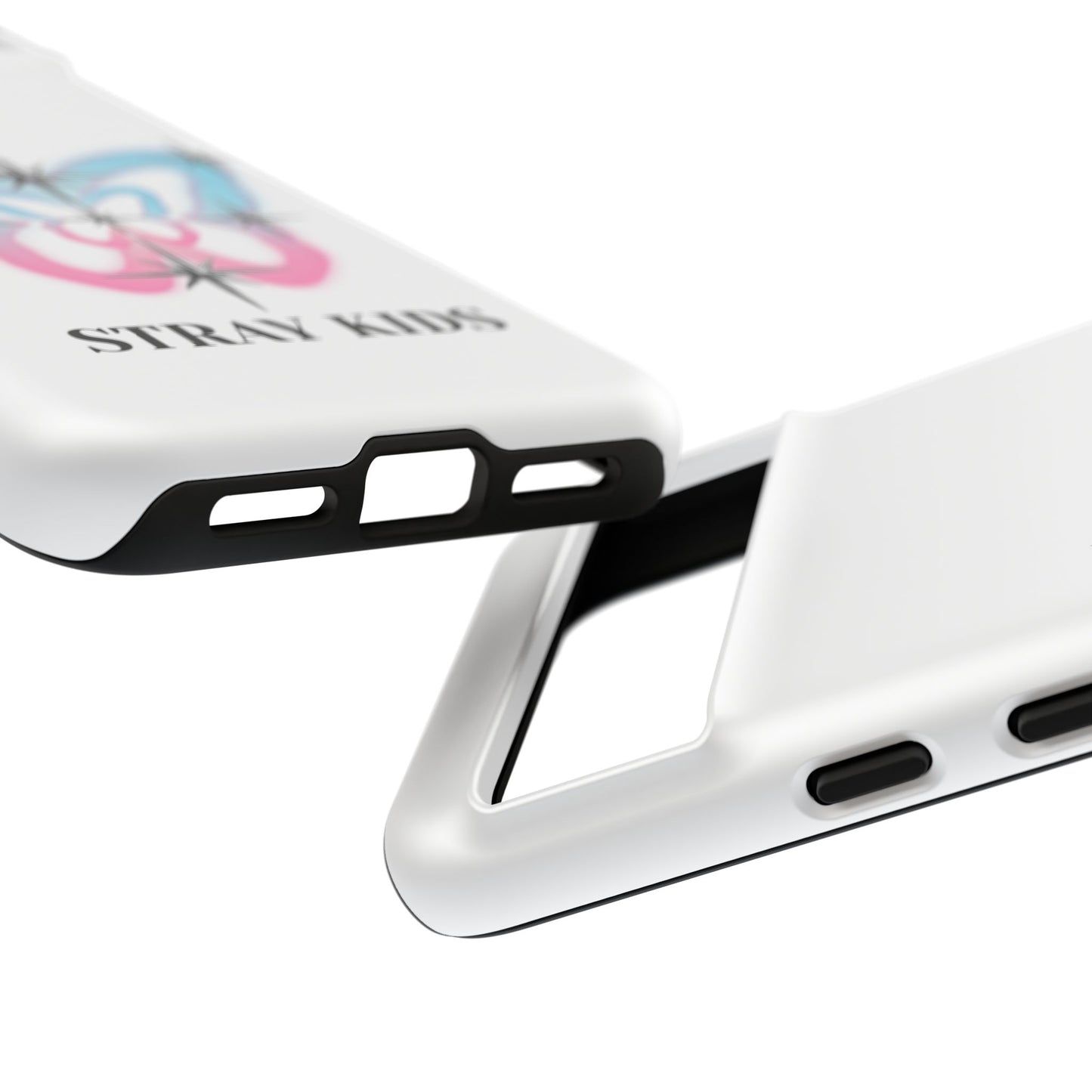 Stray Kids Sparkle Butterfly Phone Case — K-Pop Fan Protective Phone Cover