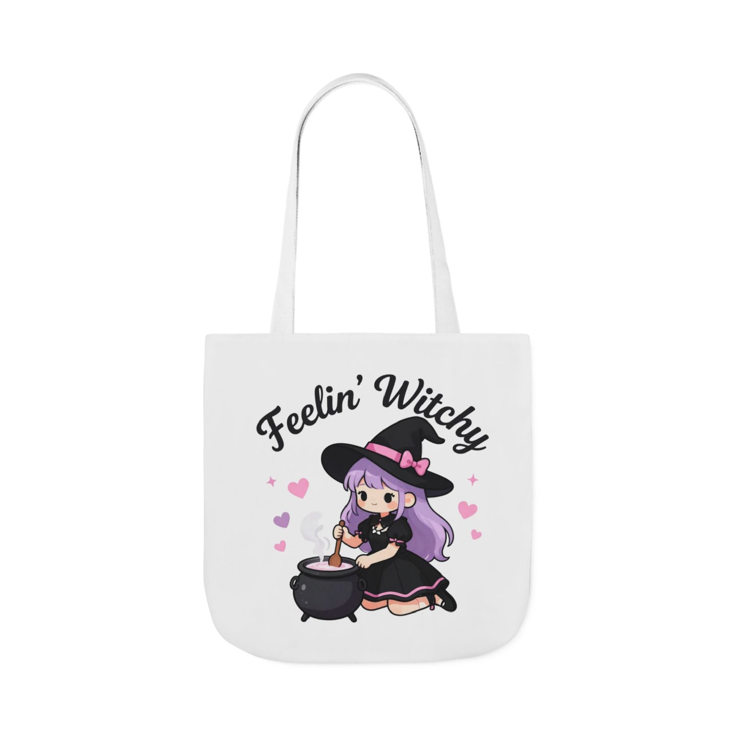 Feelin' Witchy Cute Witch Tote Bag