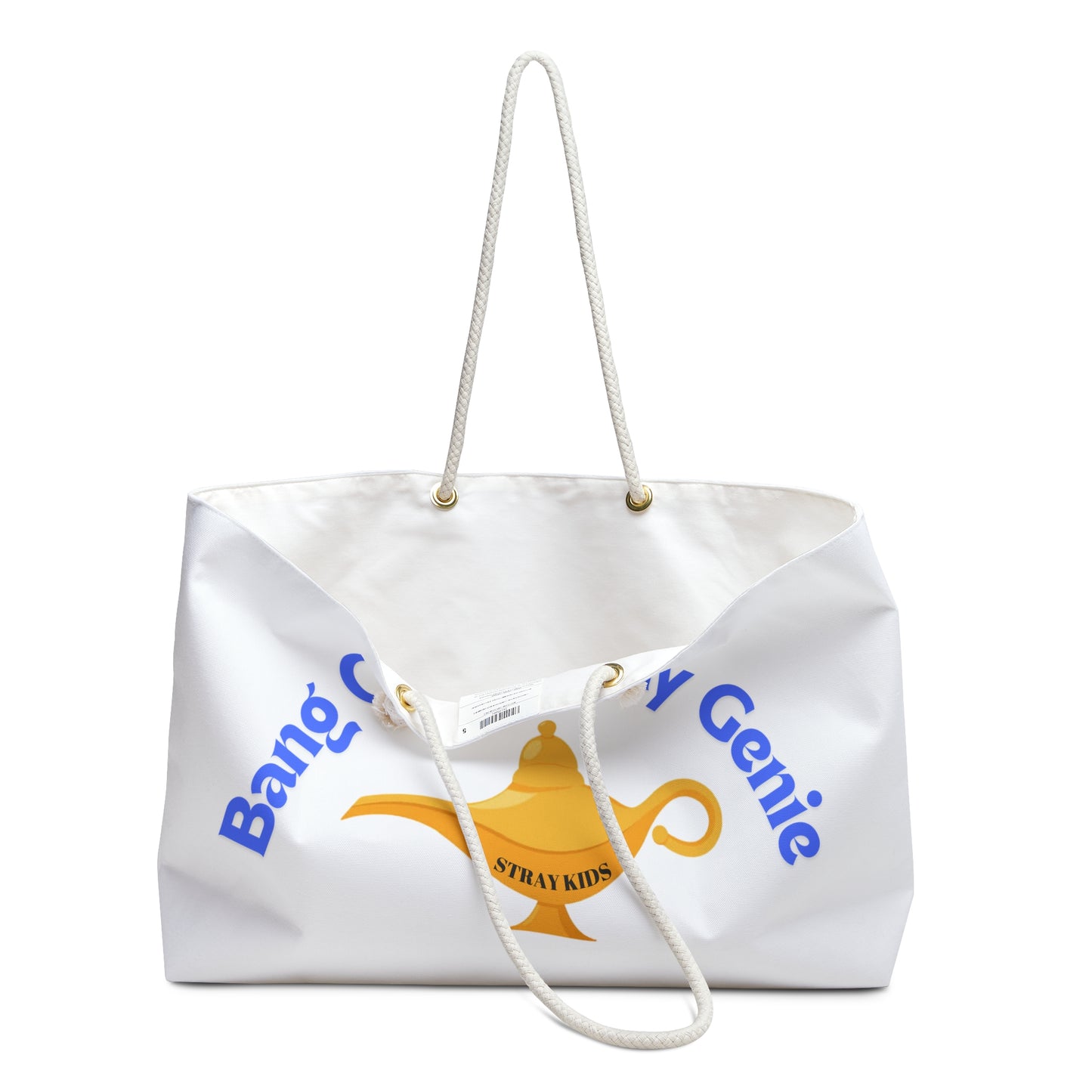 "Bang Chan is my Genie" STRAY KIDS fan Travel Tote..