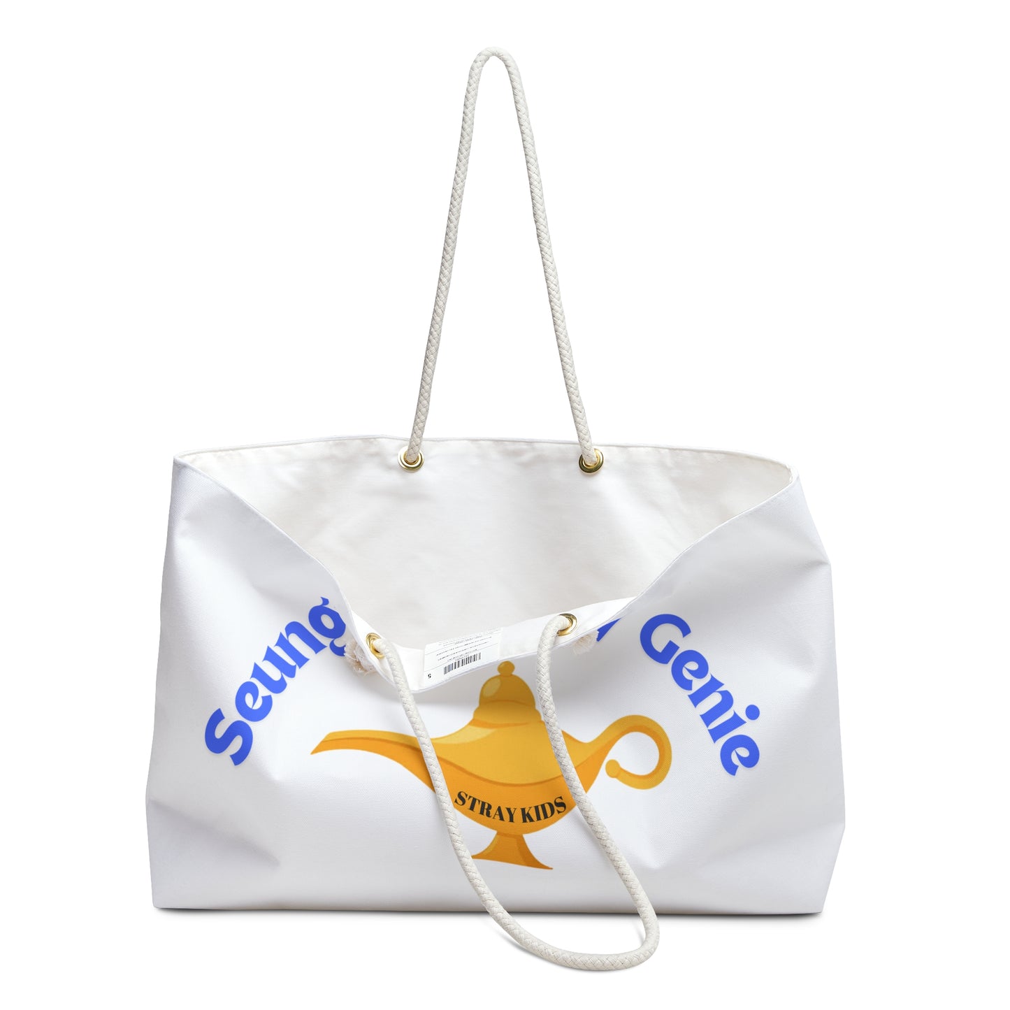 “Seungmin Is My Genie” STRAY KIDS fan Travel Tote