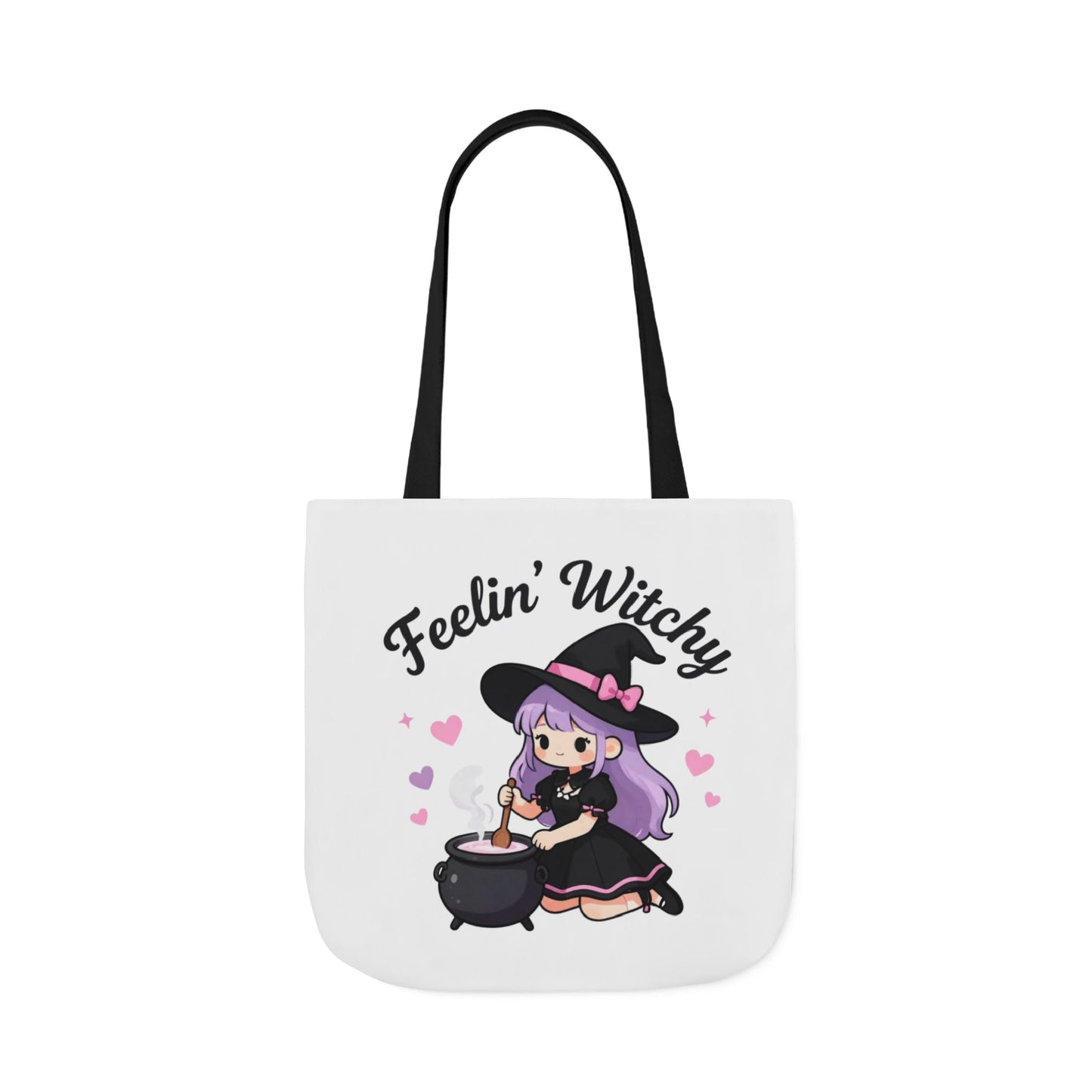 Feelin' Witchy Cute Witch Tote Bag