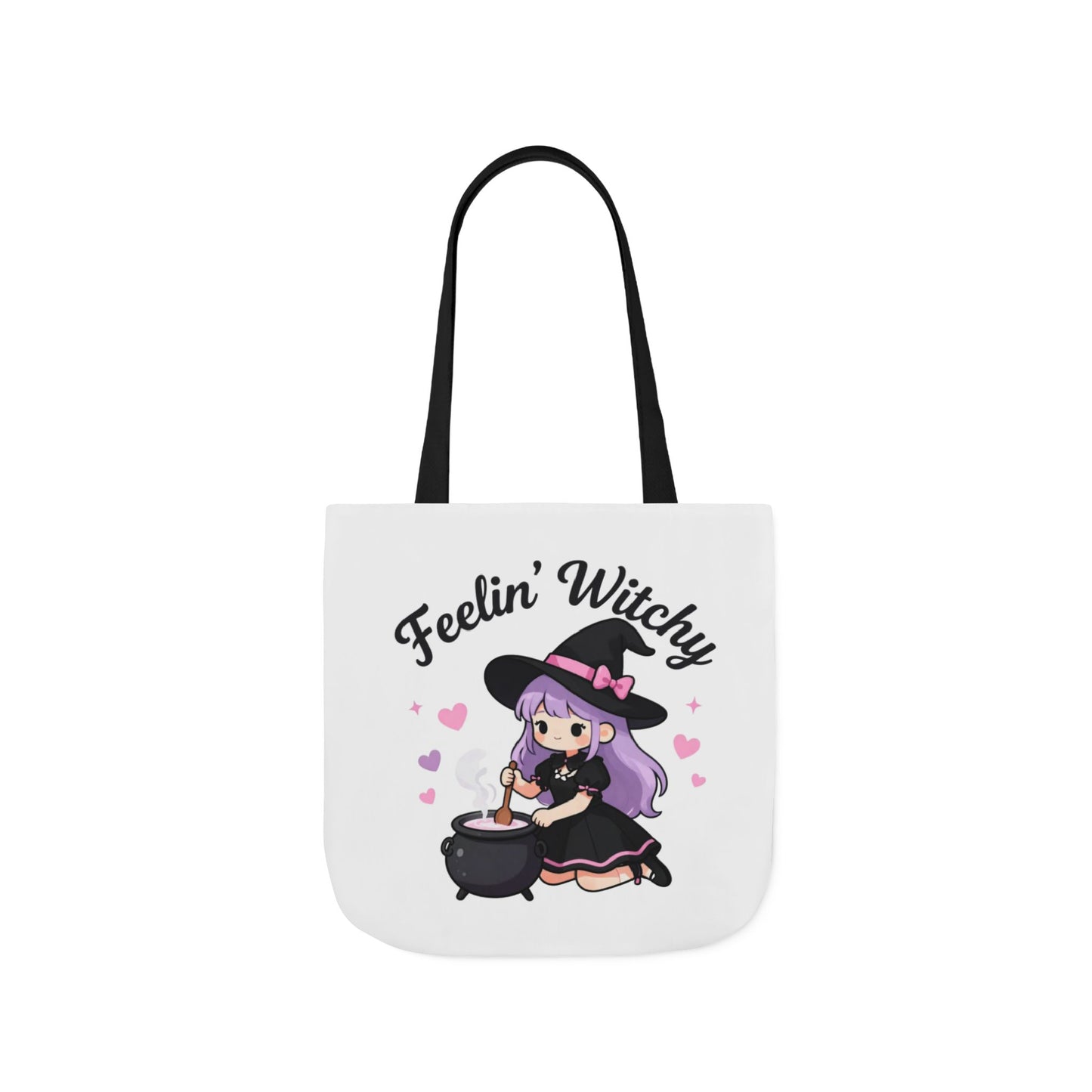 Feelin' Witchy Cute Witch Tote Bag