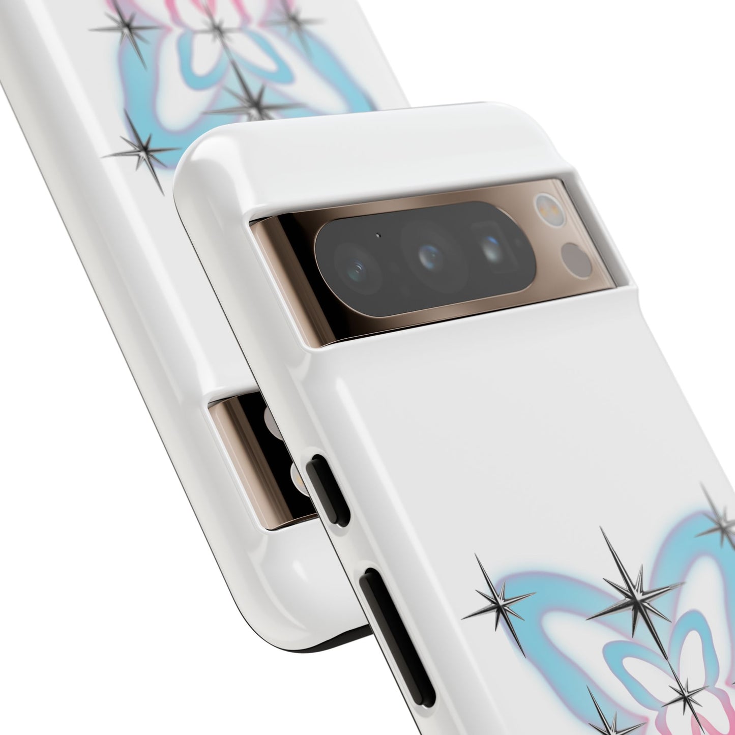 Stray Kids Sparkle Butterfly Phone Case — K-Pop Fan Protective Phone Cover