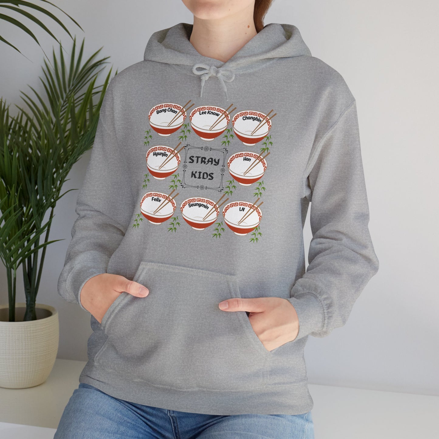 Hoodie — 'Stray Kids' K-Pop Fan Graphic Ramen Pullover