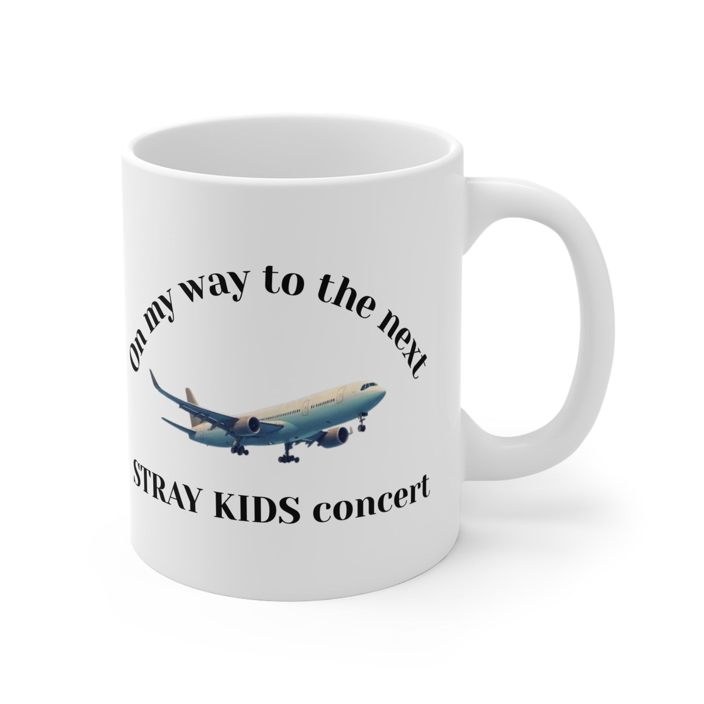 Stray Kids Concert Travel Mug — "On my way to the next STRAY KIDS concert" 11oz