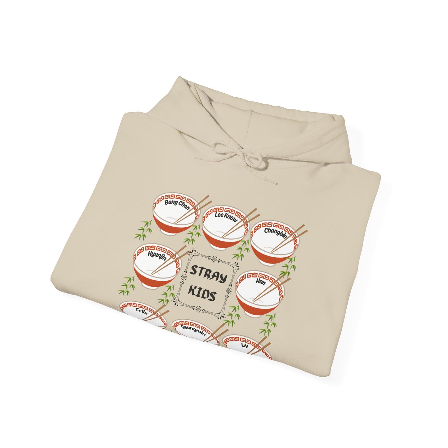 Hoodie — 'Stray Kids' K-Pop Fan Graphic Ramen Pullover