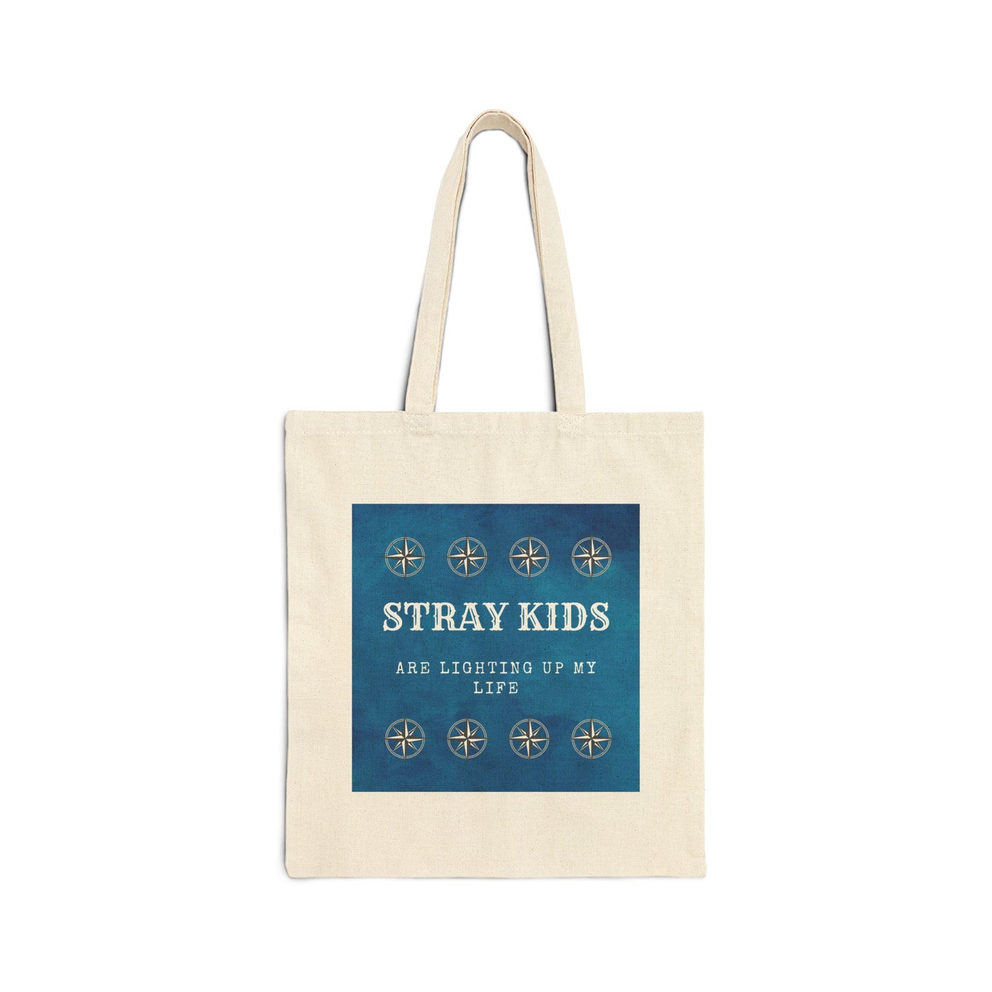 Stray Kids Fan Tote Bag — "Stray Kids Are Lighting Up My Life" Laptop & Concert Bag