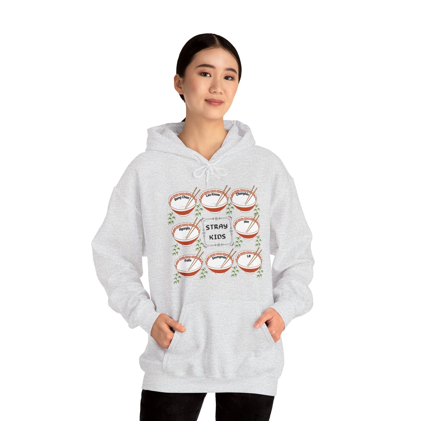 Stray Kids Ramen Bowl Hoodie Pullover