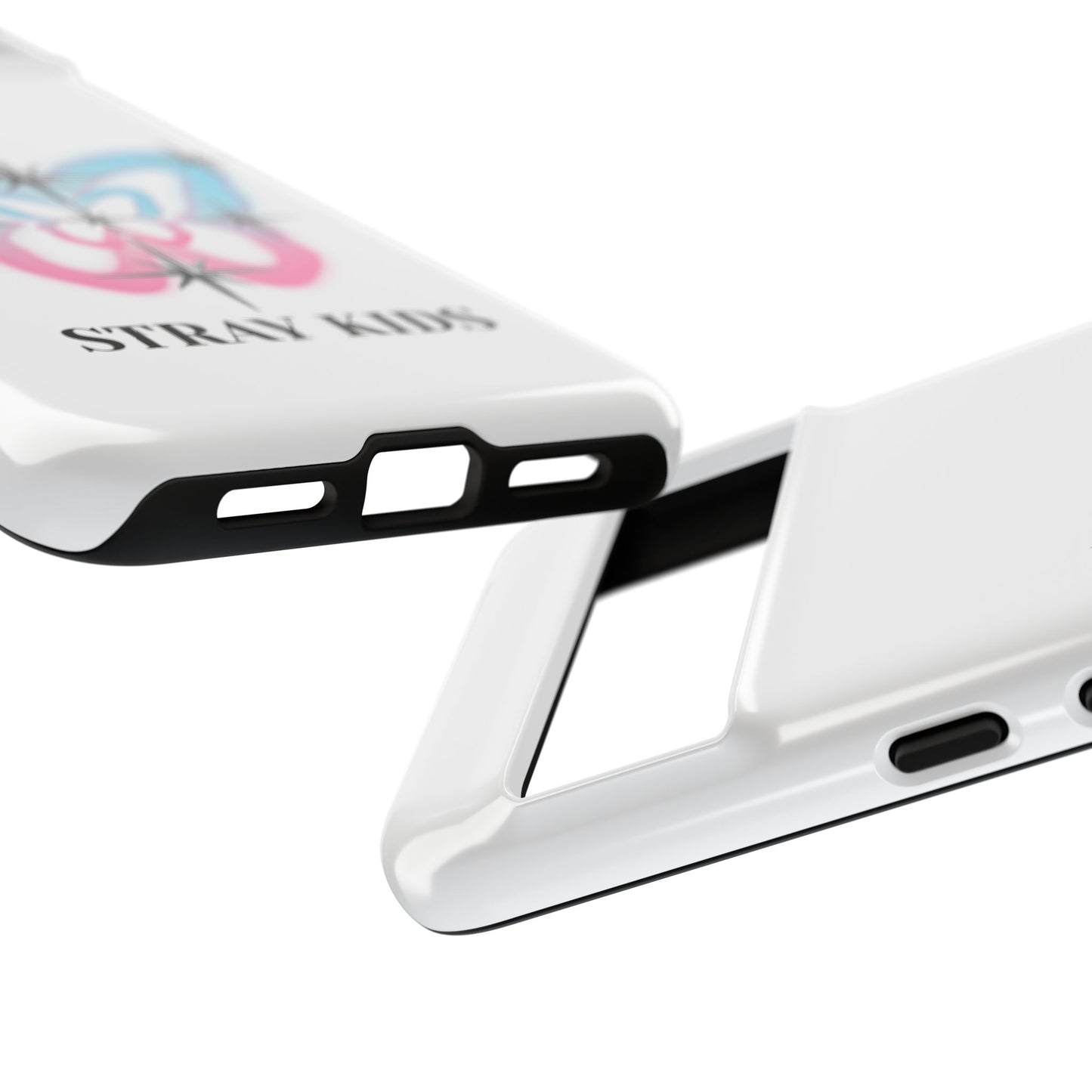 Stray Kids Sparkle Butterfly Phone Case — K-Pop Fan Protective Phone Cover