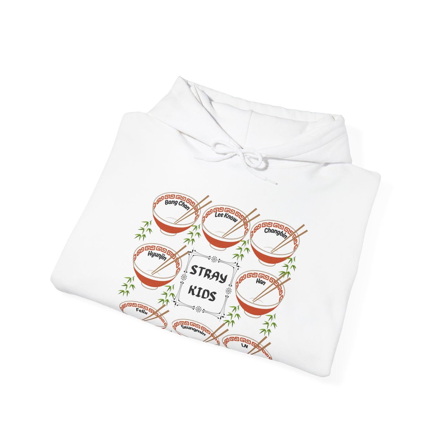Hoodie — 'Stray Kids' K-Pop Fan Graphic Ramen Pullover