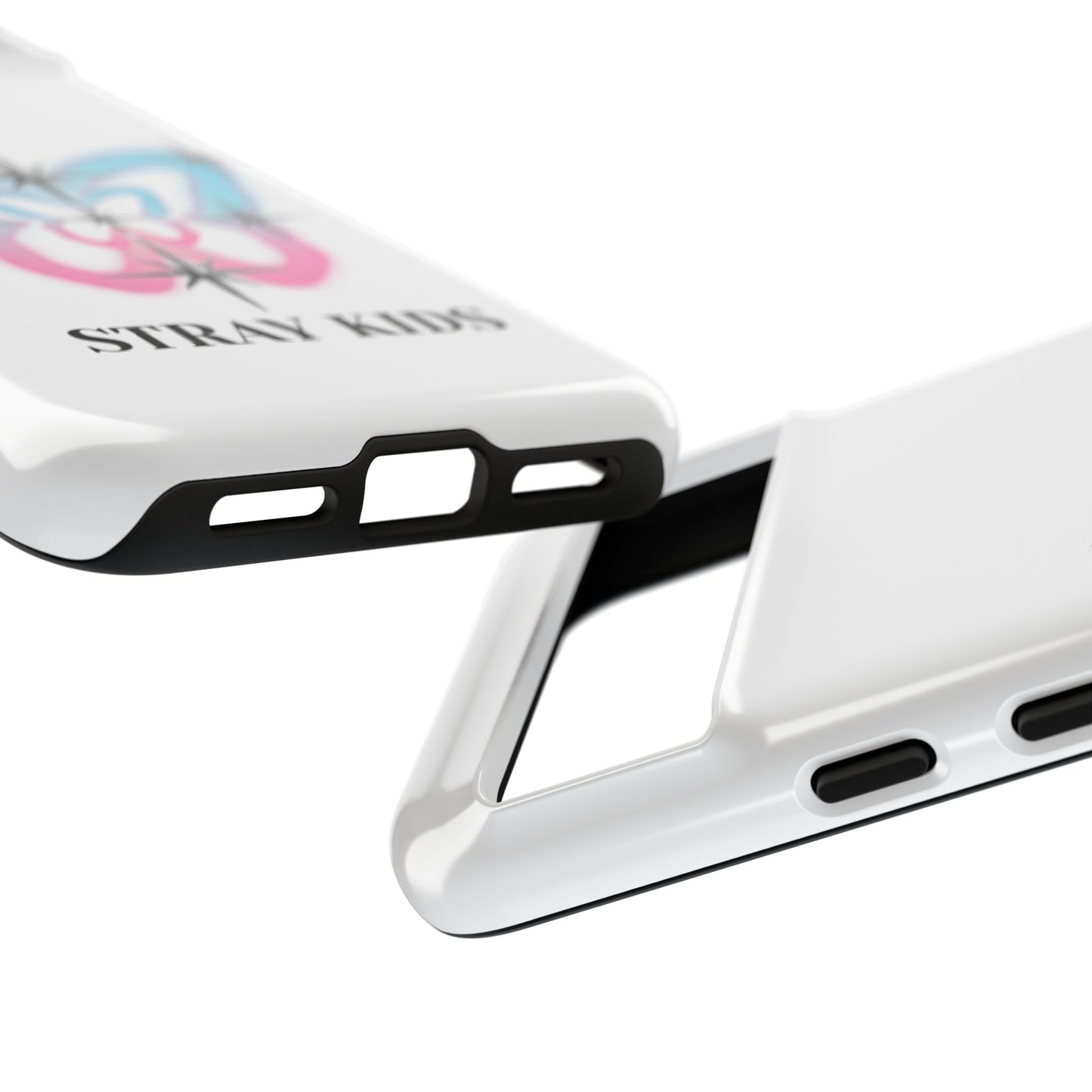 Stray Kids Sparkle Butterfly Phone Case — K-Pop Fan Protective Phone Cover