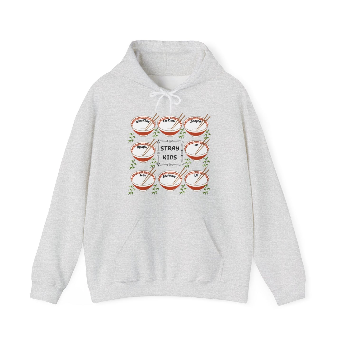 Hoodie — 'Stray Kids' K-Pop Fan Graphic Ramen Pullover