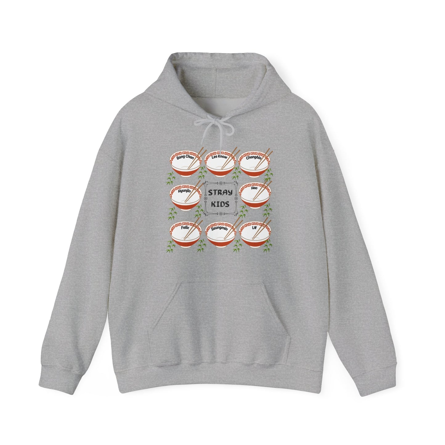 Hoodie — 'Stray Kids' K-Pop Fan Graphic Ramen Pullover