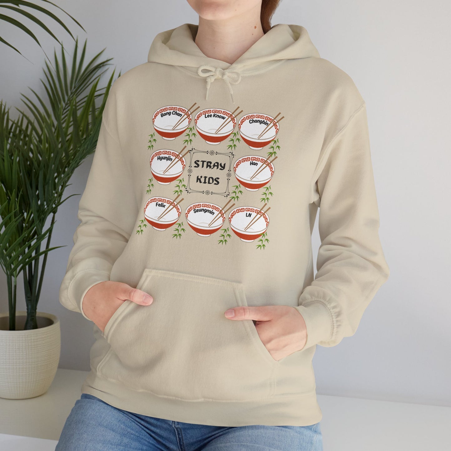 Hoodie — 'Stray Kids' K-Pop Fan Graphic Ramen Pullover