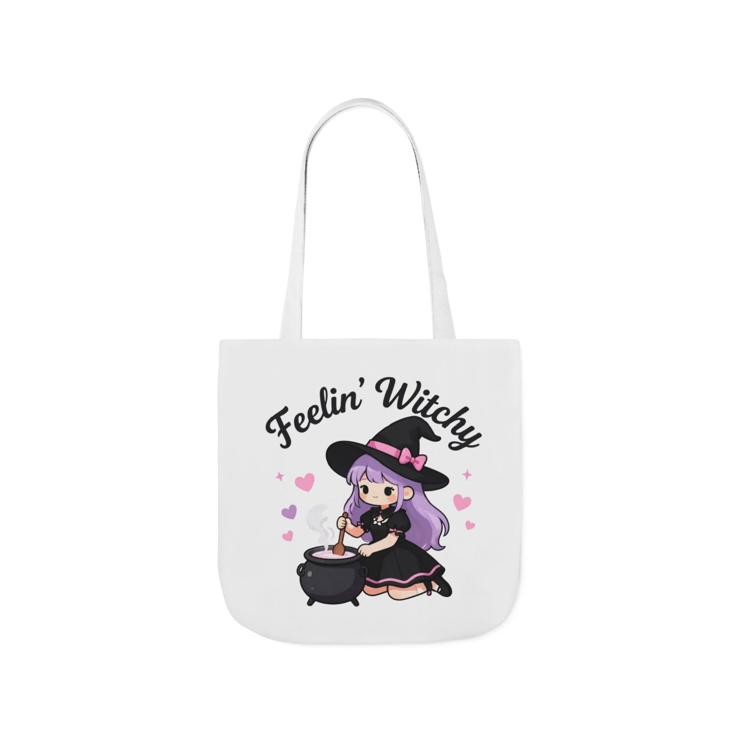 Feelin' Witchy Cute Witch Tote Bag