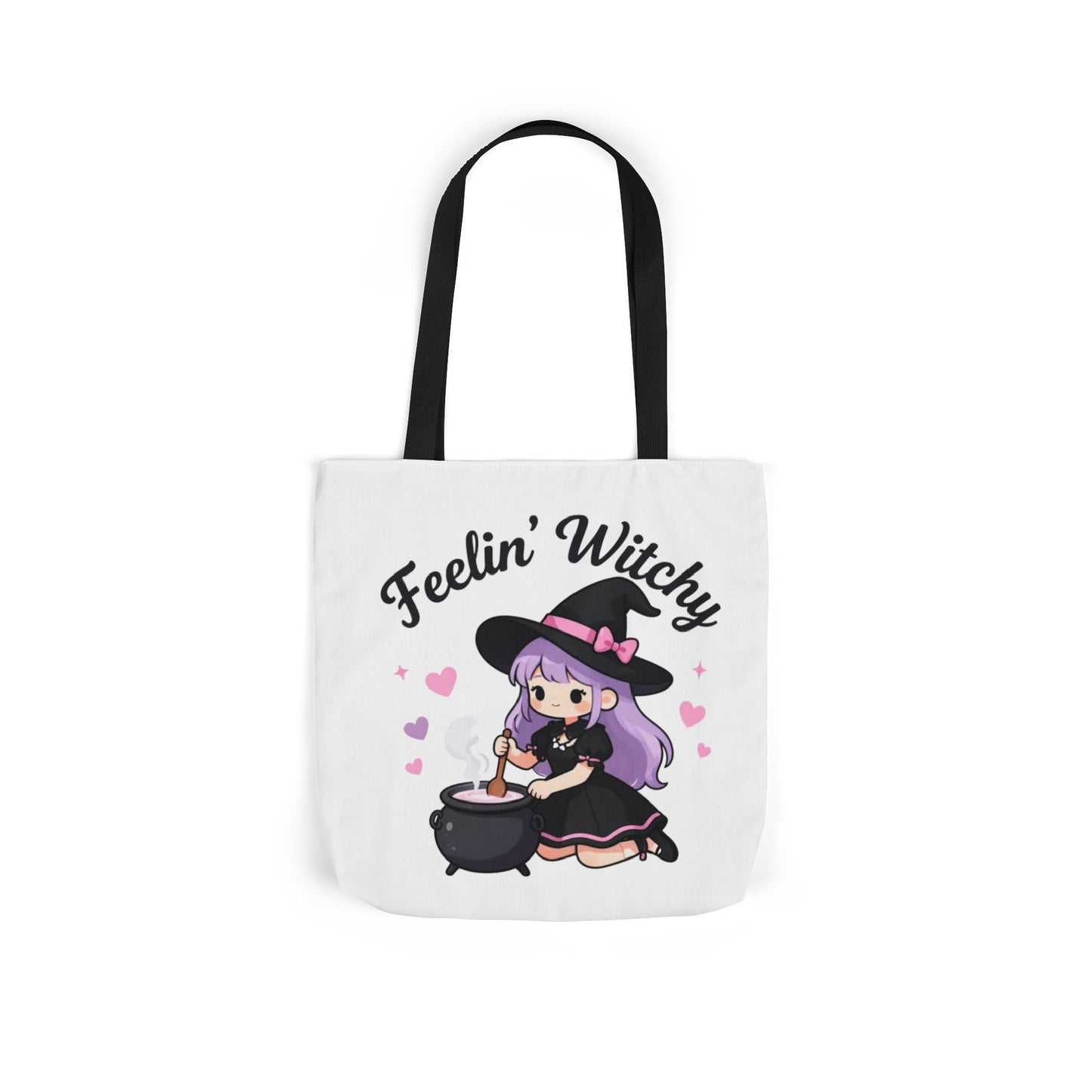 Feelin' Witchy Cute Witch Tote Bag