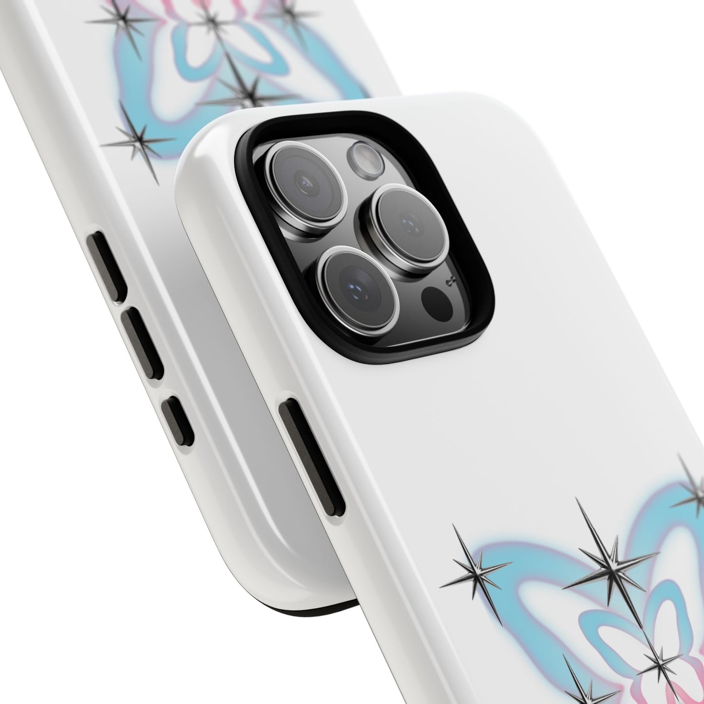 Stray Kids Sparkle Butterfly Phone Case — K-Pop Fan Protective Phone Cover