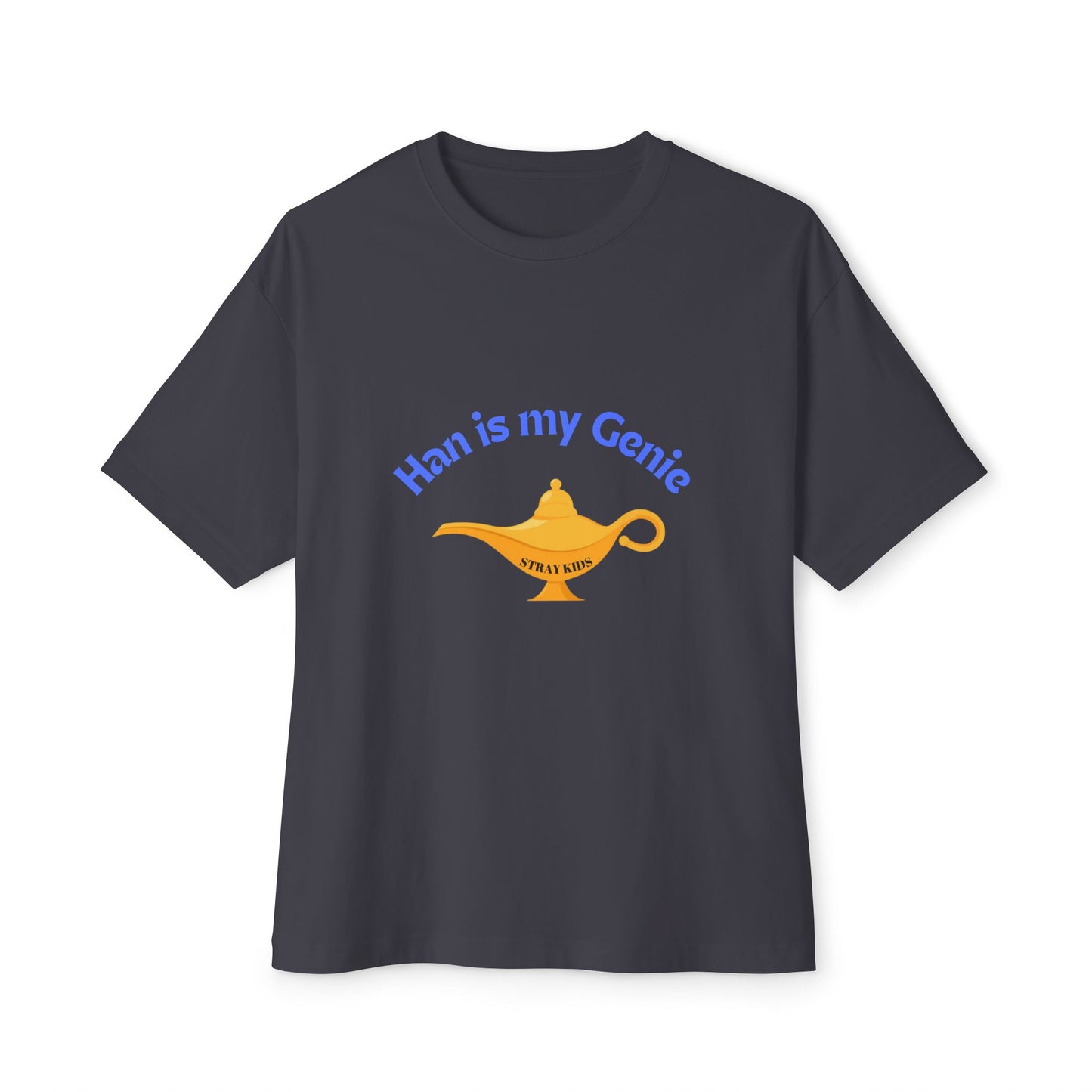 "Han is my Genie" Tee, STRAY KIDS fan Oversized Graphic Boxy T-Shirt