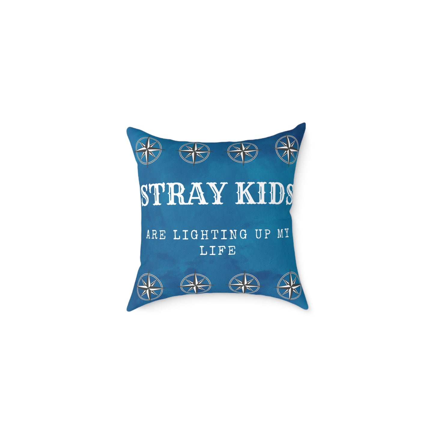 Stray Kids 'Are Lighting Up My Life' Decorative Throw Pillow