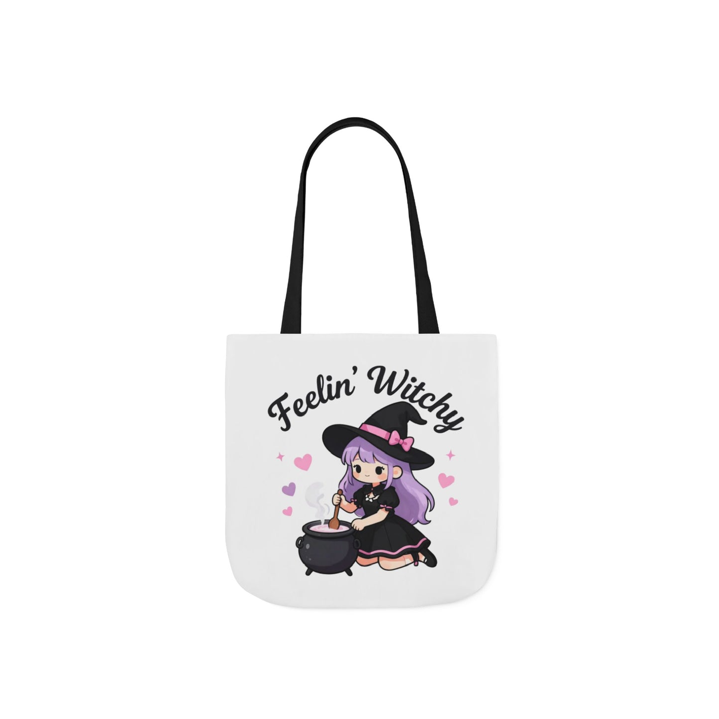 Feelin' Witchy Cute Witch Tote Bag