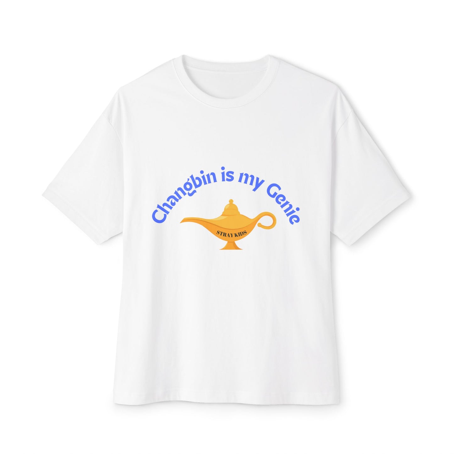 “Changbin Is my Genie”, Tee STRAY KIDS fan Oversized Graphic Boxy T-Shirt