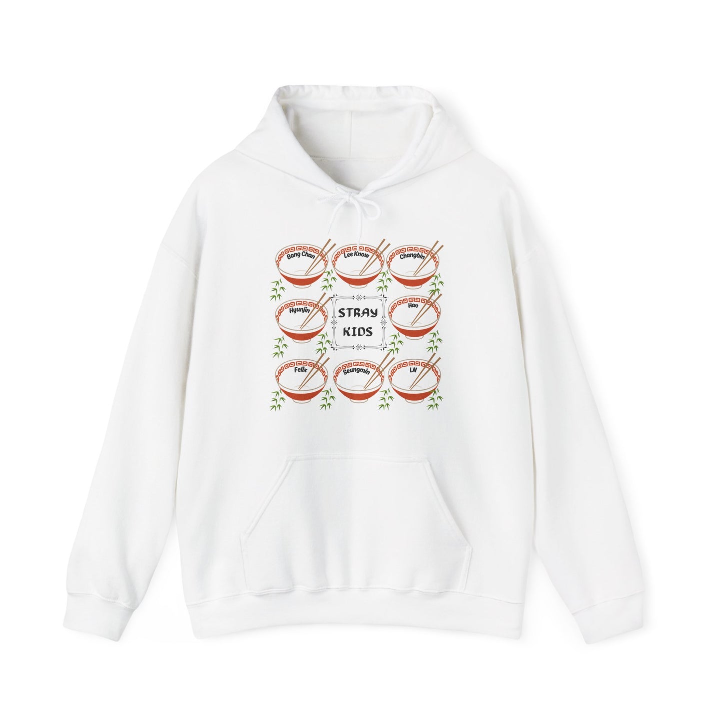 Hoodie — 'Stray Kids' K-Pop Fan Graphic Ramen Pullover