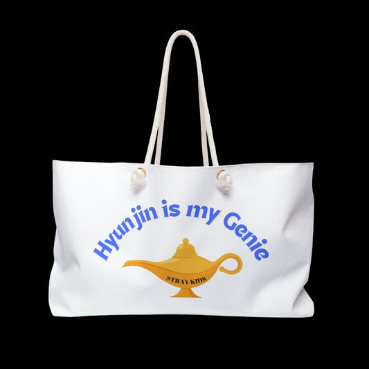 "Hyunjin Is My Genie" STRAY KIDS fan Travel Tote